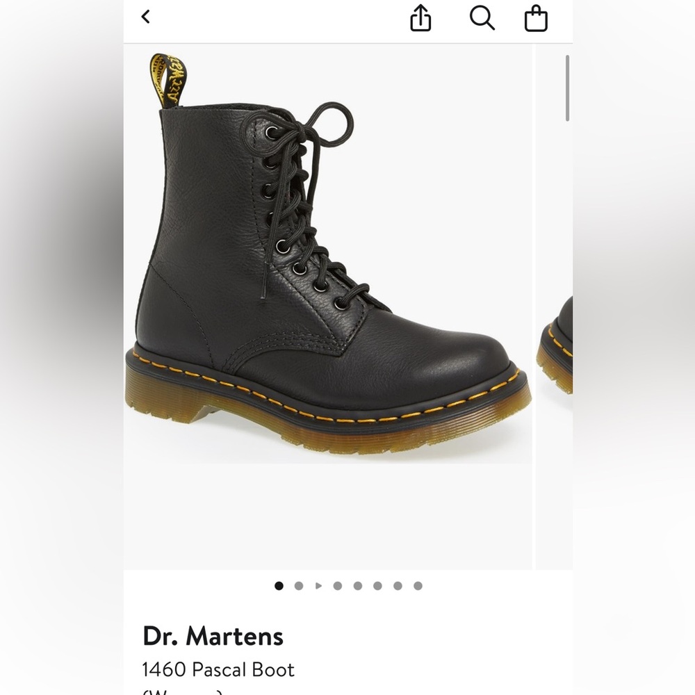 Dr. martens 1460 pascal boot black size 9